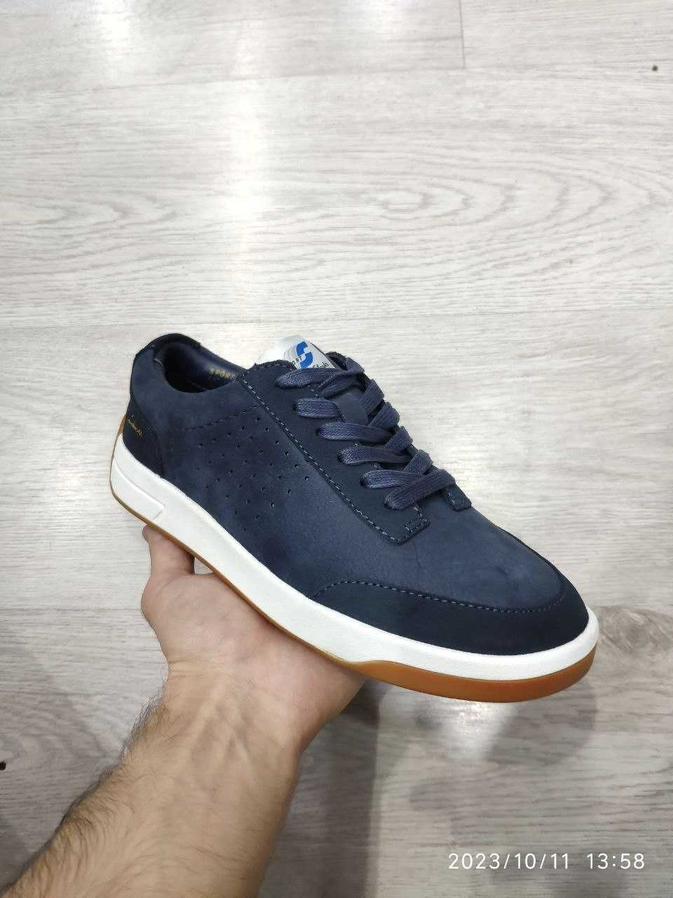 Кожаные кроссовки Clarks Hero Air