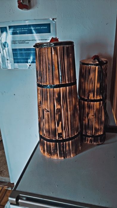 Buhai din doage de lemn