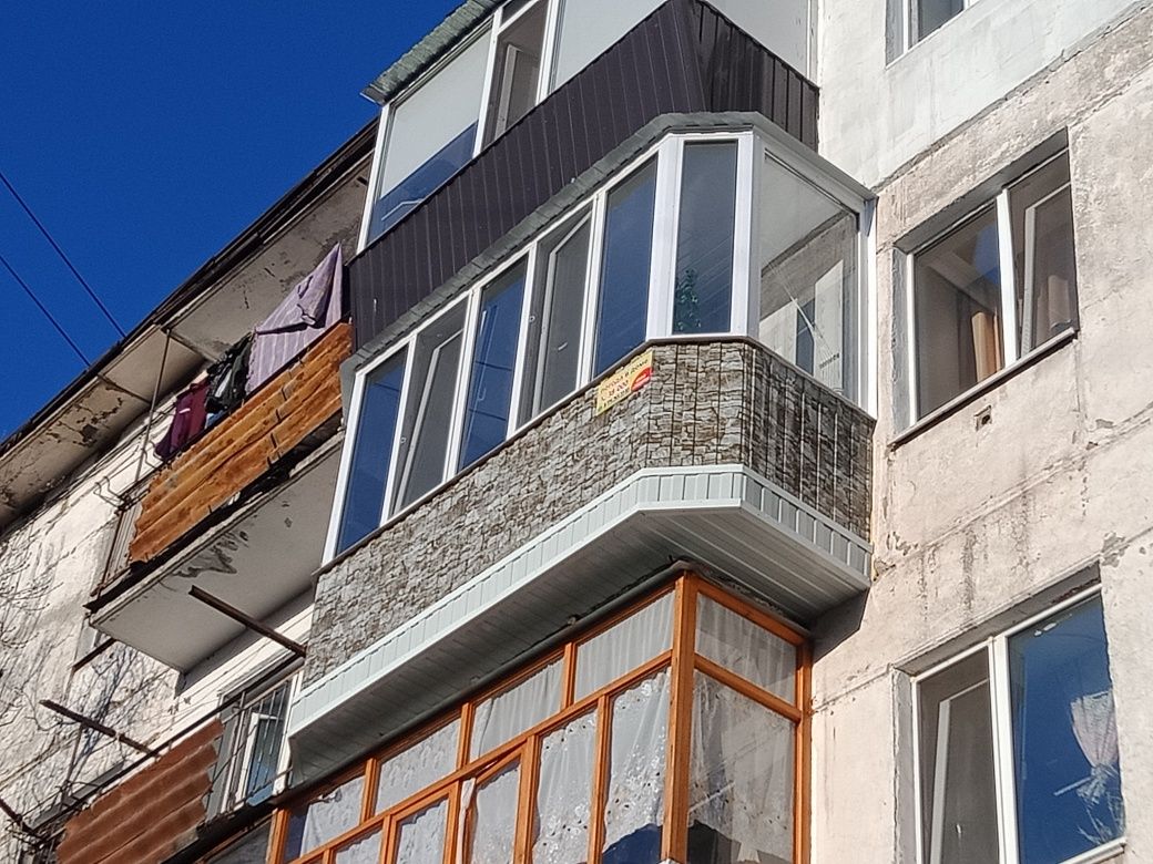 Балкон под ключ шкаф в подарок