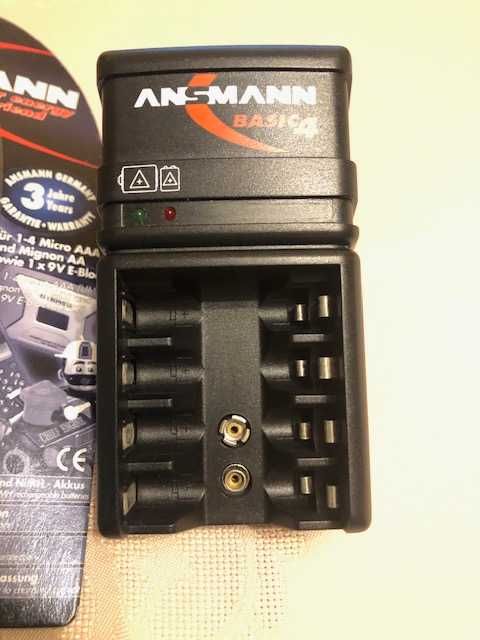 Incarcator baterii Ansmann Germany AA, AAA, 9V