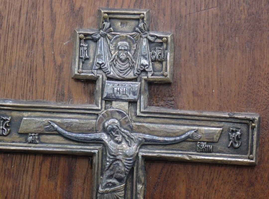 Crucifix ortodox rusesc, secol 19