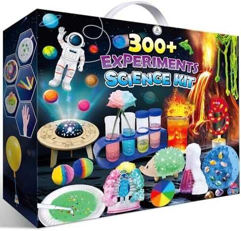 Нов Образователен научен сет за деца 300+ експеримента S.T.E.M химия