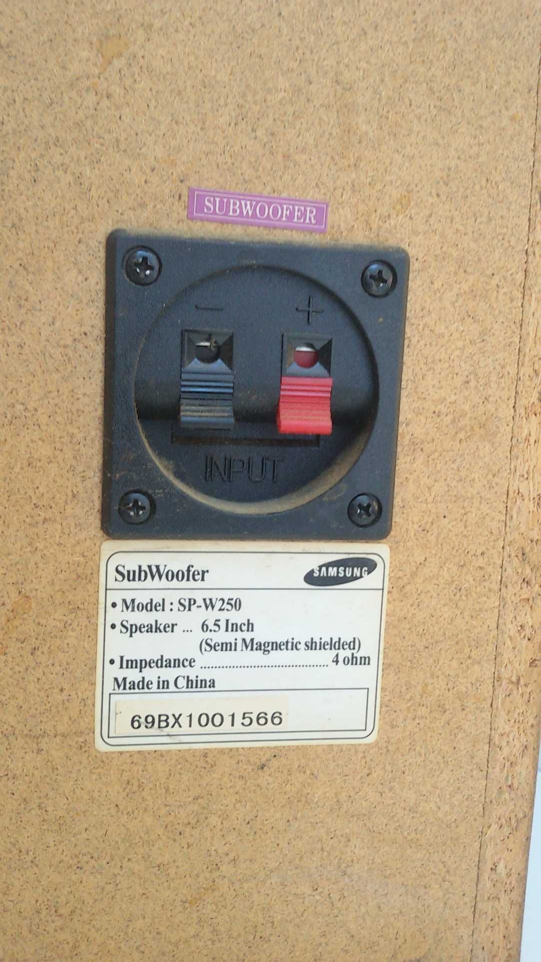 Комплект колонки Samsung SP-250