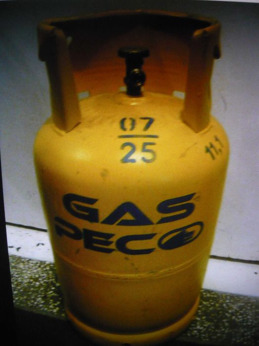 Butelie gaz, cu guler, goală, Petrom, ca nouă, butelii