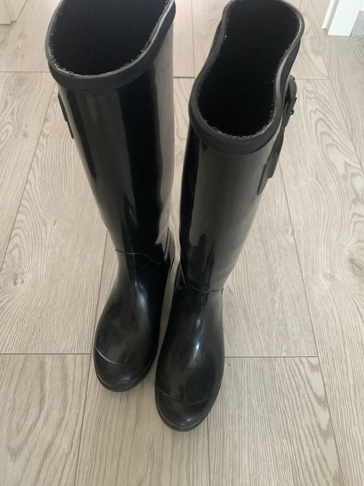 Cizme de cauciuc negre