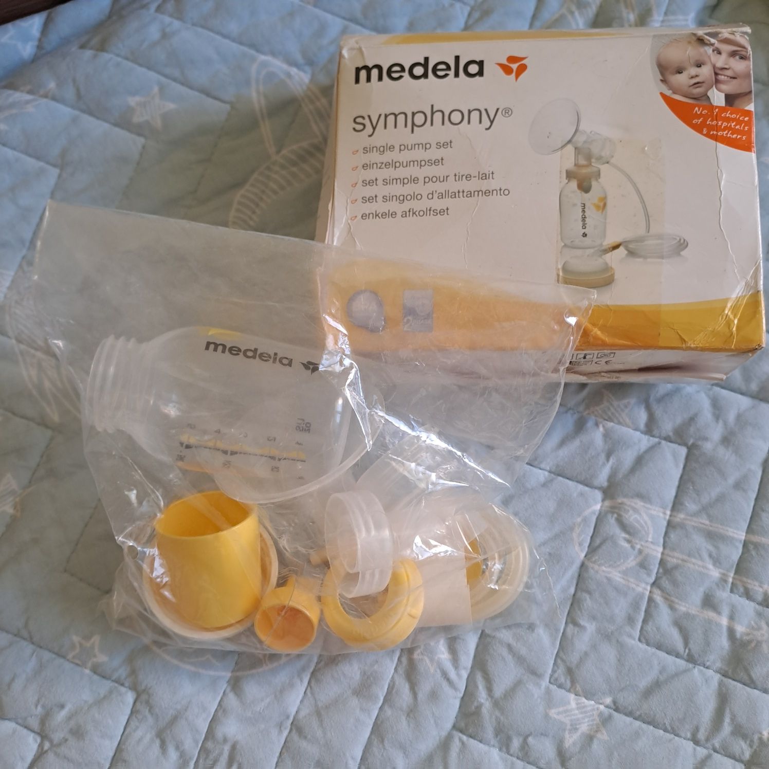 Единичен комплект за помпа за кърма Medela symphony