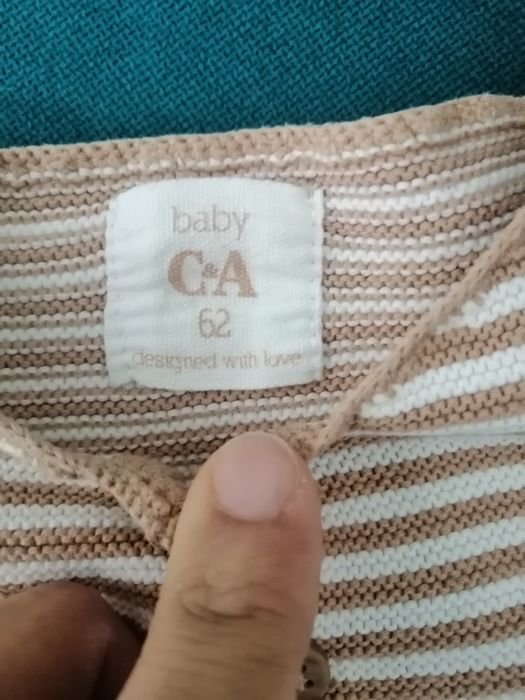Pantaloni și pulover, elegante, măsură 62