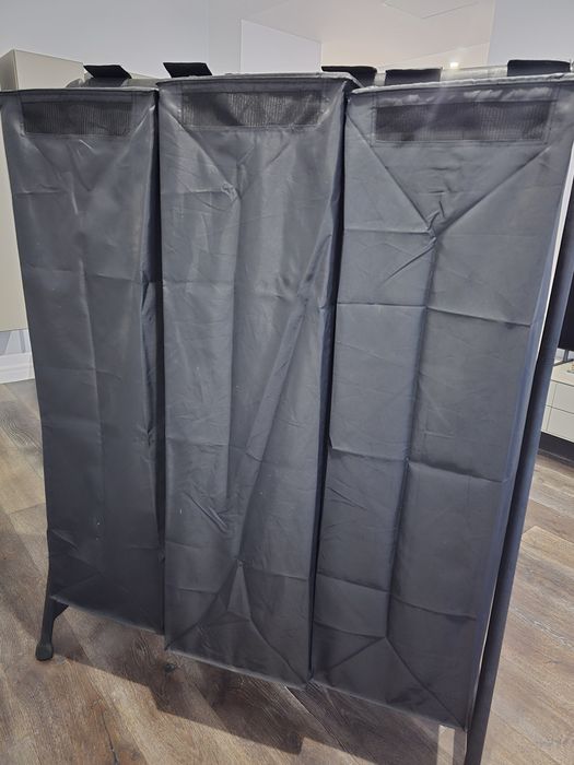 Suport haine interior/exterior, negru, IKEA