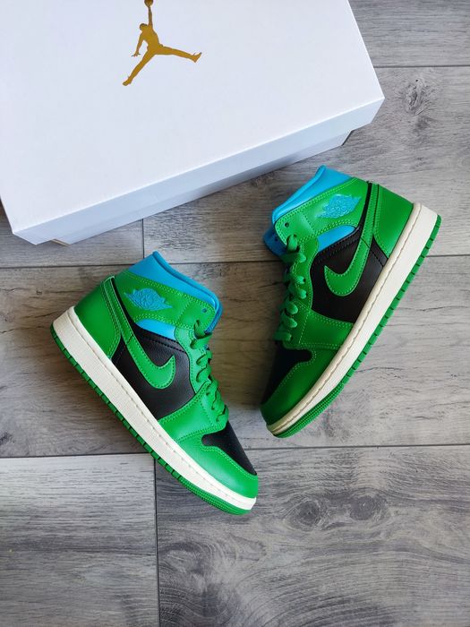 Air Jordan 1 mid Lucky Green