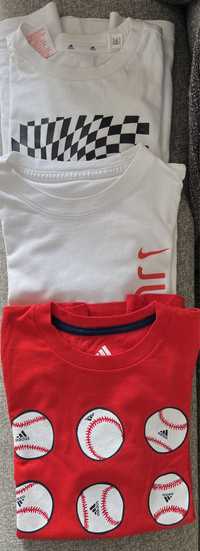 3 tricouri (Adidas & Nike) 8-10 ani