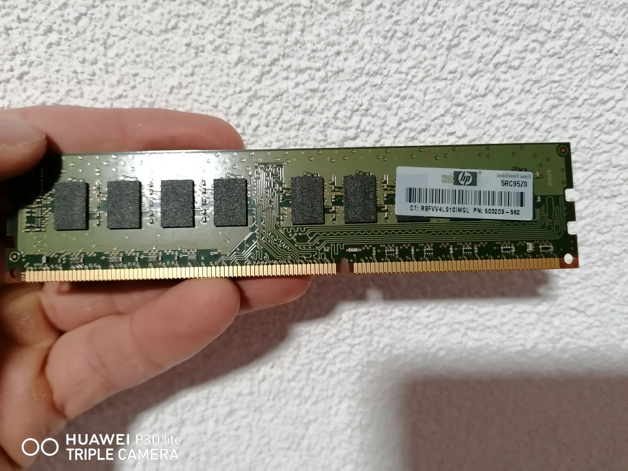 RAM Samsung 2 GB unbuffered ecc