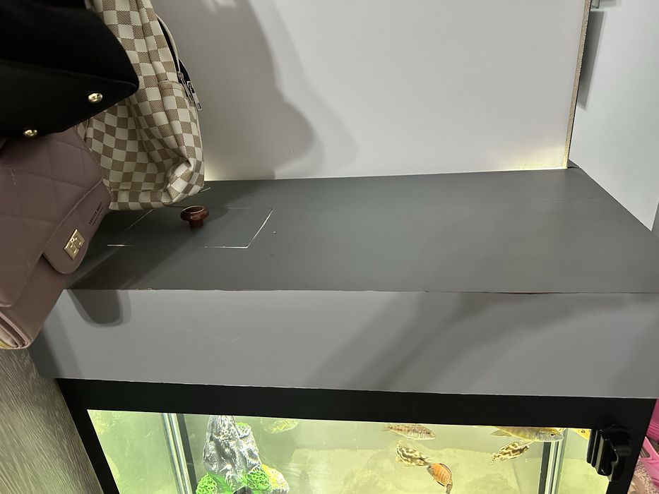 Аквариум 150 литров с крышкой .