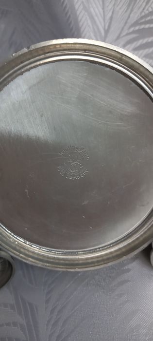 Немски Калаен сервиз за ракия шотове/Трофей сръндак, документ