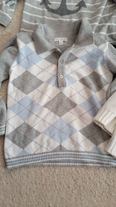 Lot pulovere baieti, 12-18 luni,H&M
