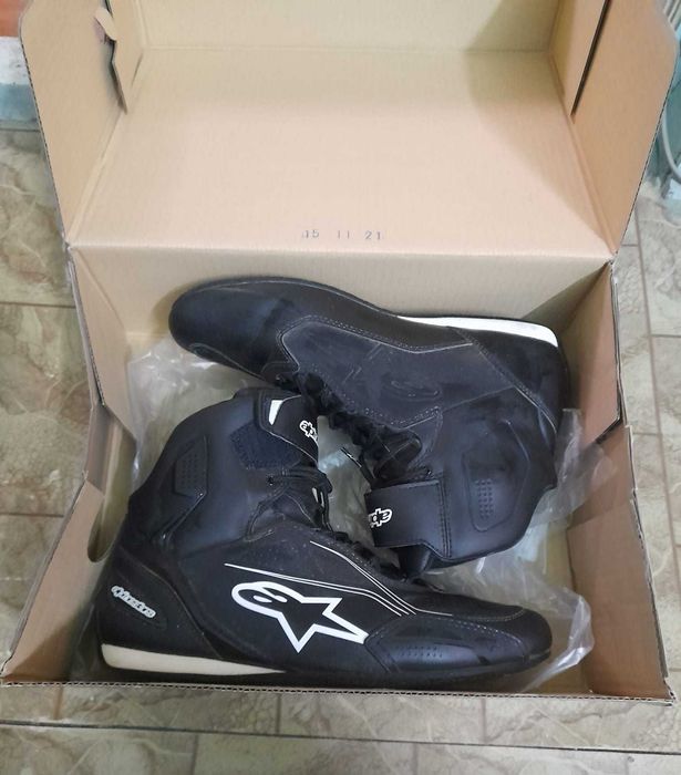 Ghete moto Alpinestars Faster-3 – stare foarte bună, mărime 44