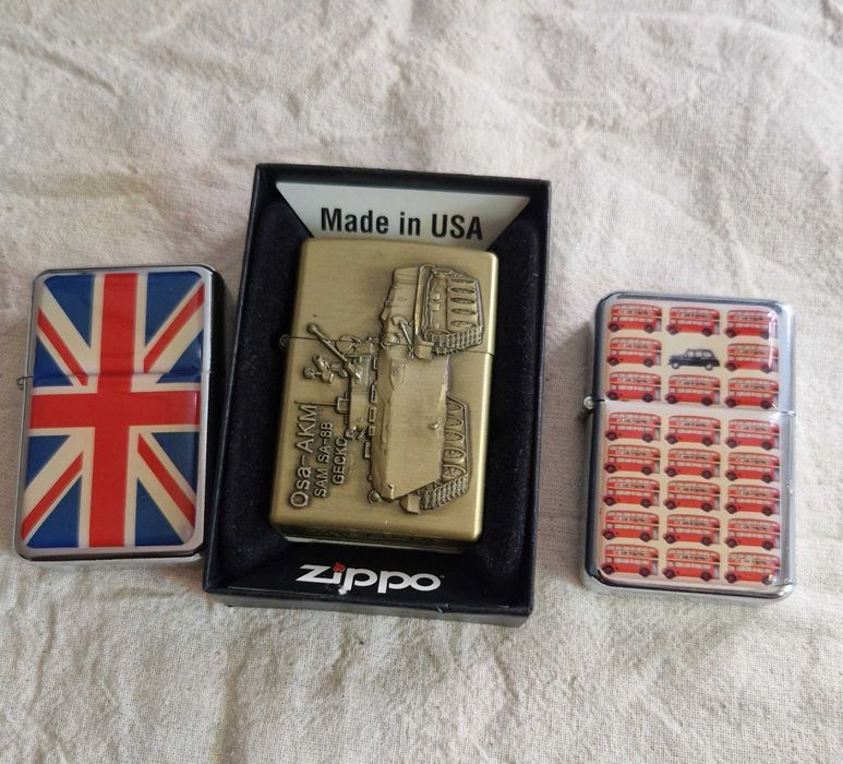 Brichete Zippo originale, set 3 bucati, se vand doar impreuna