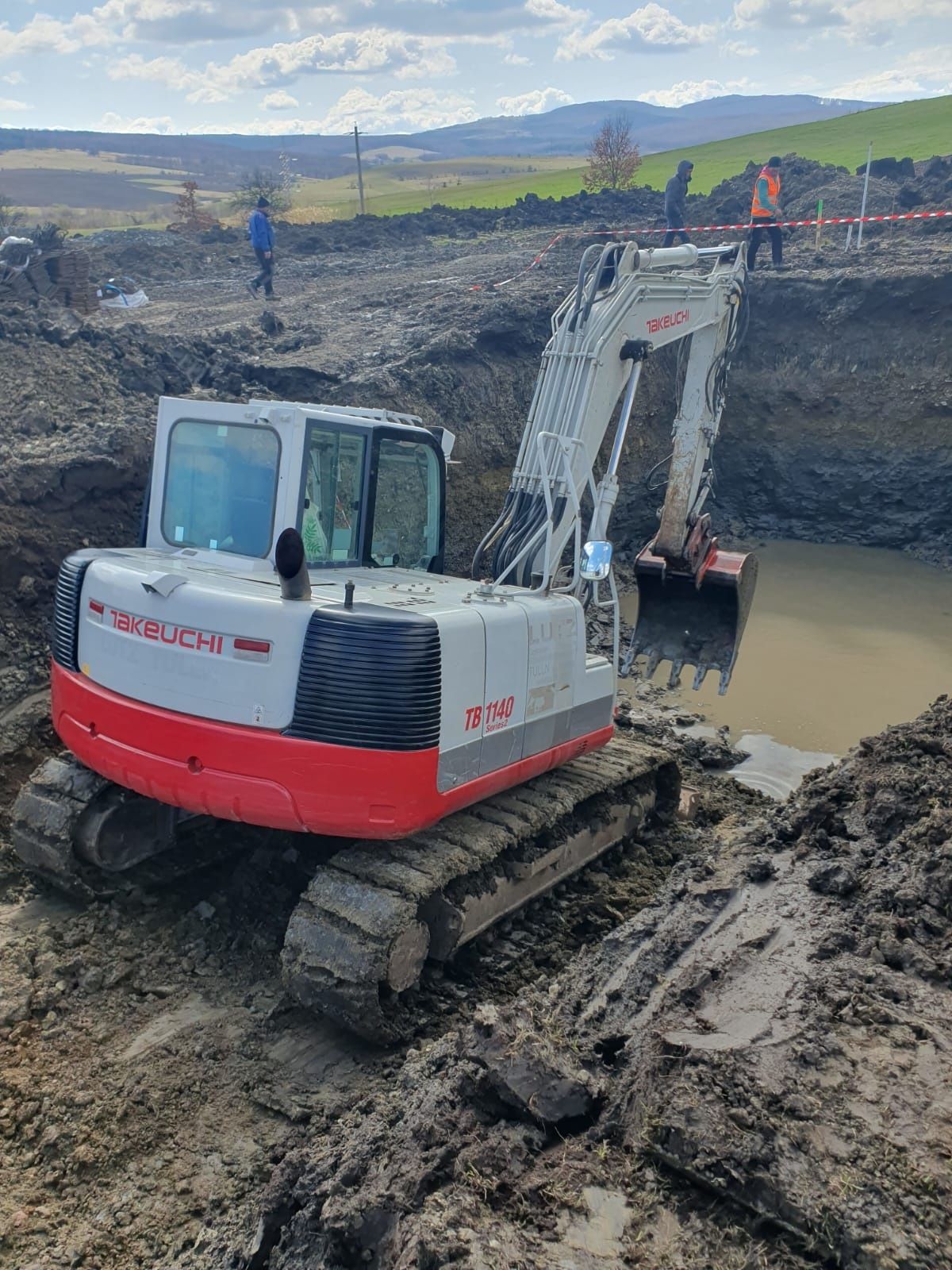 Excavator Takeuchi tb 1140 seria 2