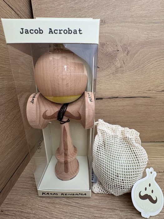 Kendama KROM Jacob Acrobat Onion Mod + stressball, noua, ULTIMUL MODEL