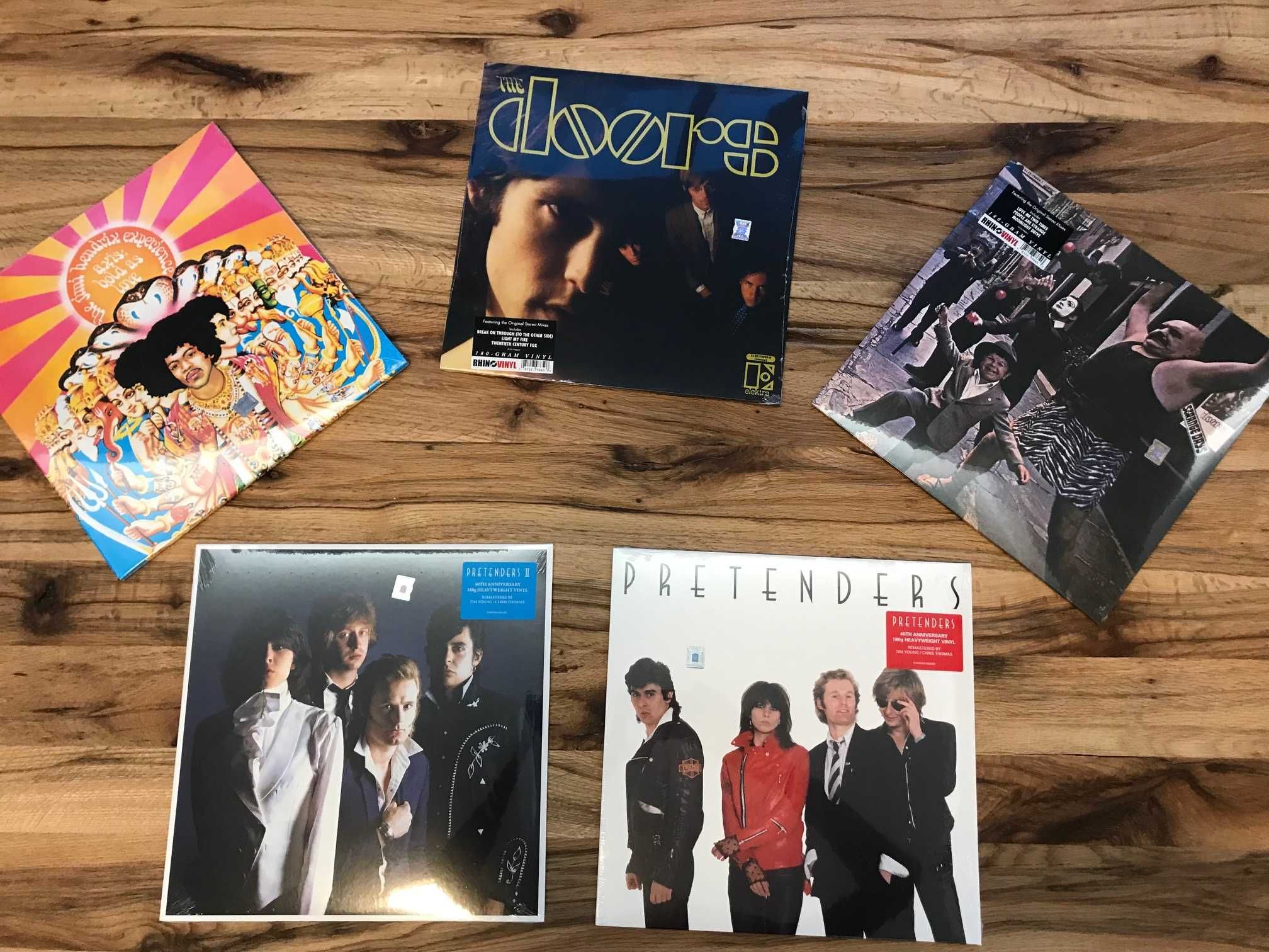 Pink Floyd, Nirvana, Pixies, Anouk, Doors, Hendrix vinyl