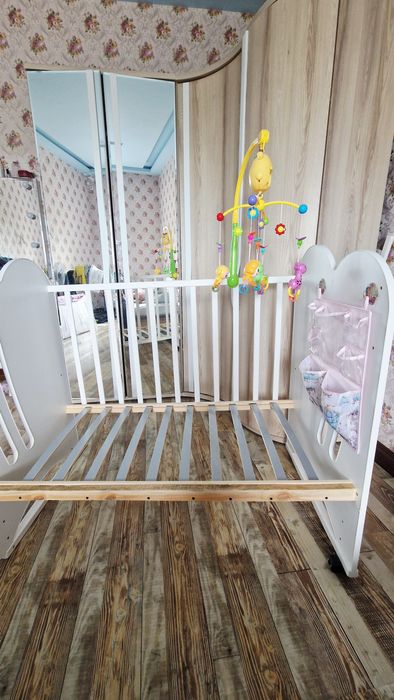 Б/у Детская кроватка манеж