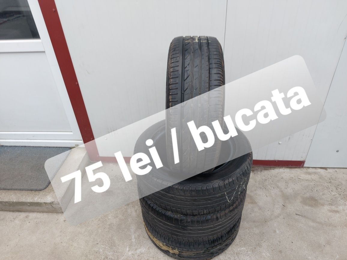 75 lei bucata! Set anvelope vara 205 55 16 Bridgestone