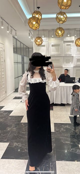 Платье вечернее длинное
