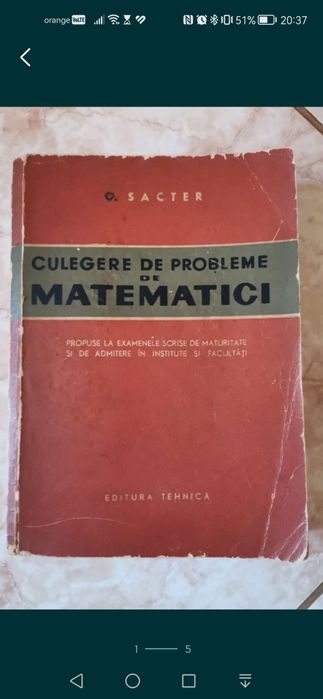 14 Carti de specialitate matematica si fizica