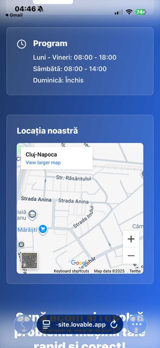 Site profesional pentru afacerea ta – modern, rapid, totul inclus