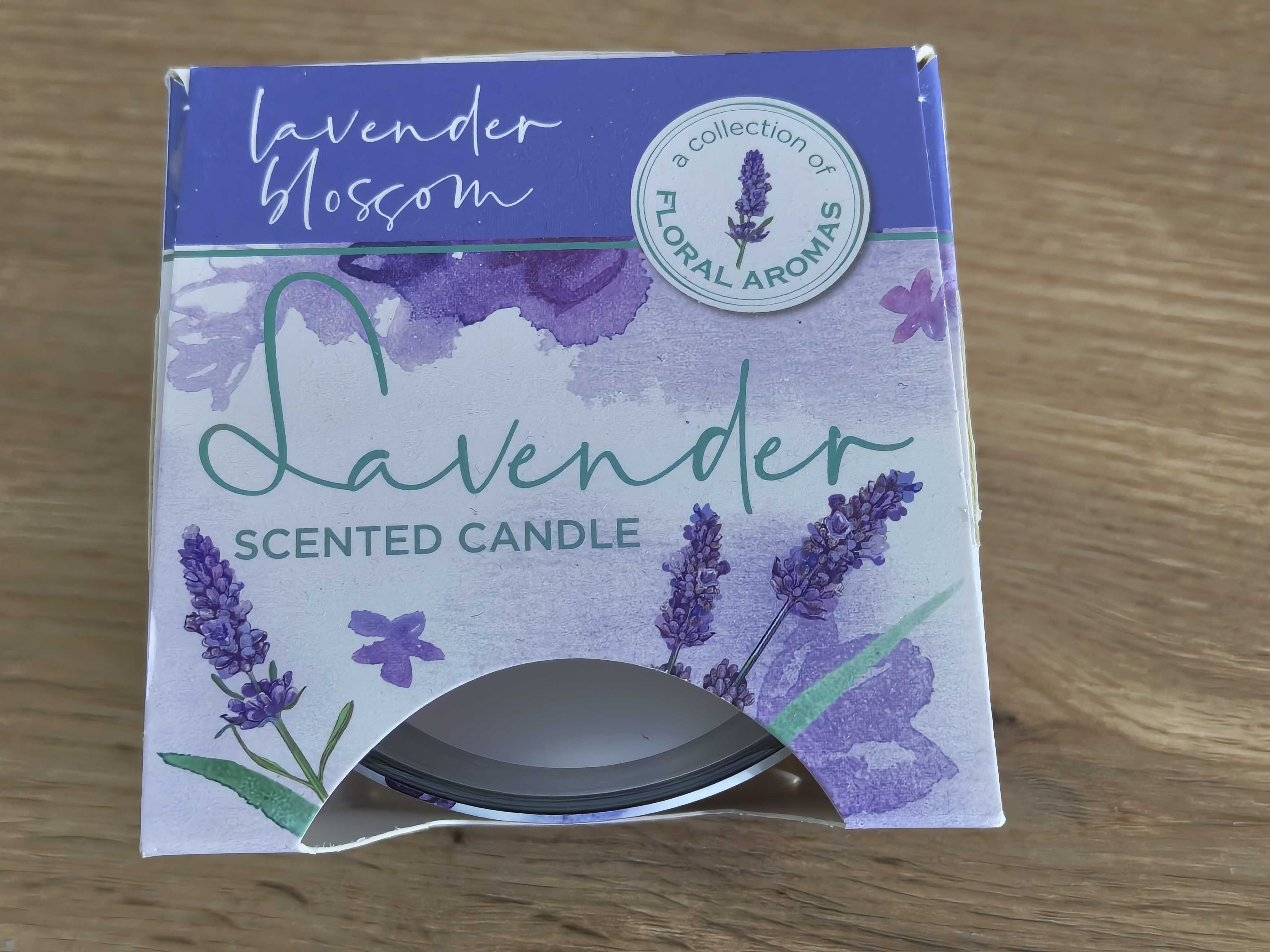 Lumânare parfumată în pahar de sticlă, Lavender Blossom, 115g