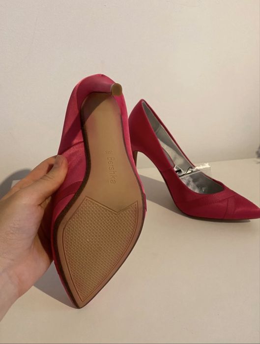 Pantofi Stiletto Fucsia Berska
