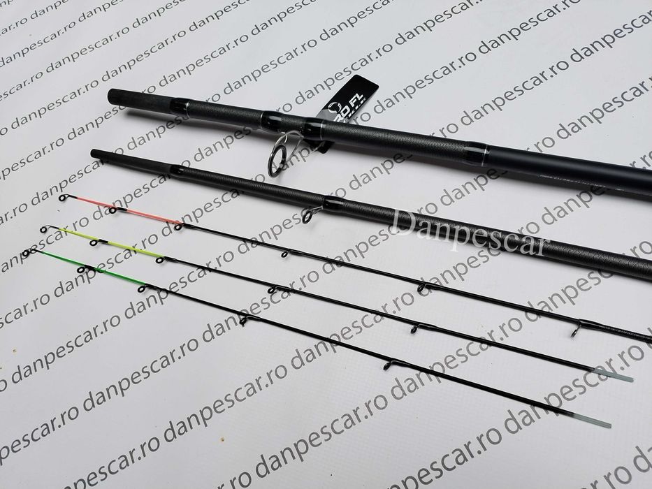 SET FEEDER PRO FL Lanseta Black Panther 3,60m + EFB5000 si 150m fir