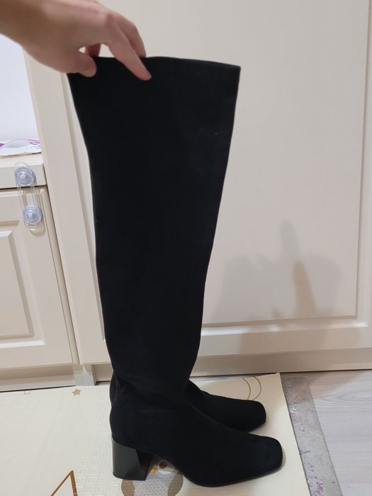 Cizme lungi negre nr. 38