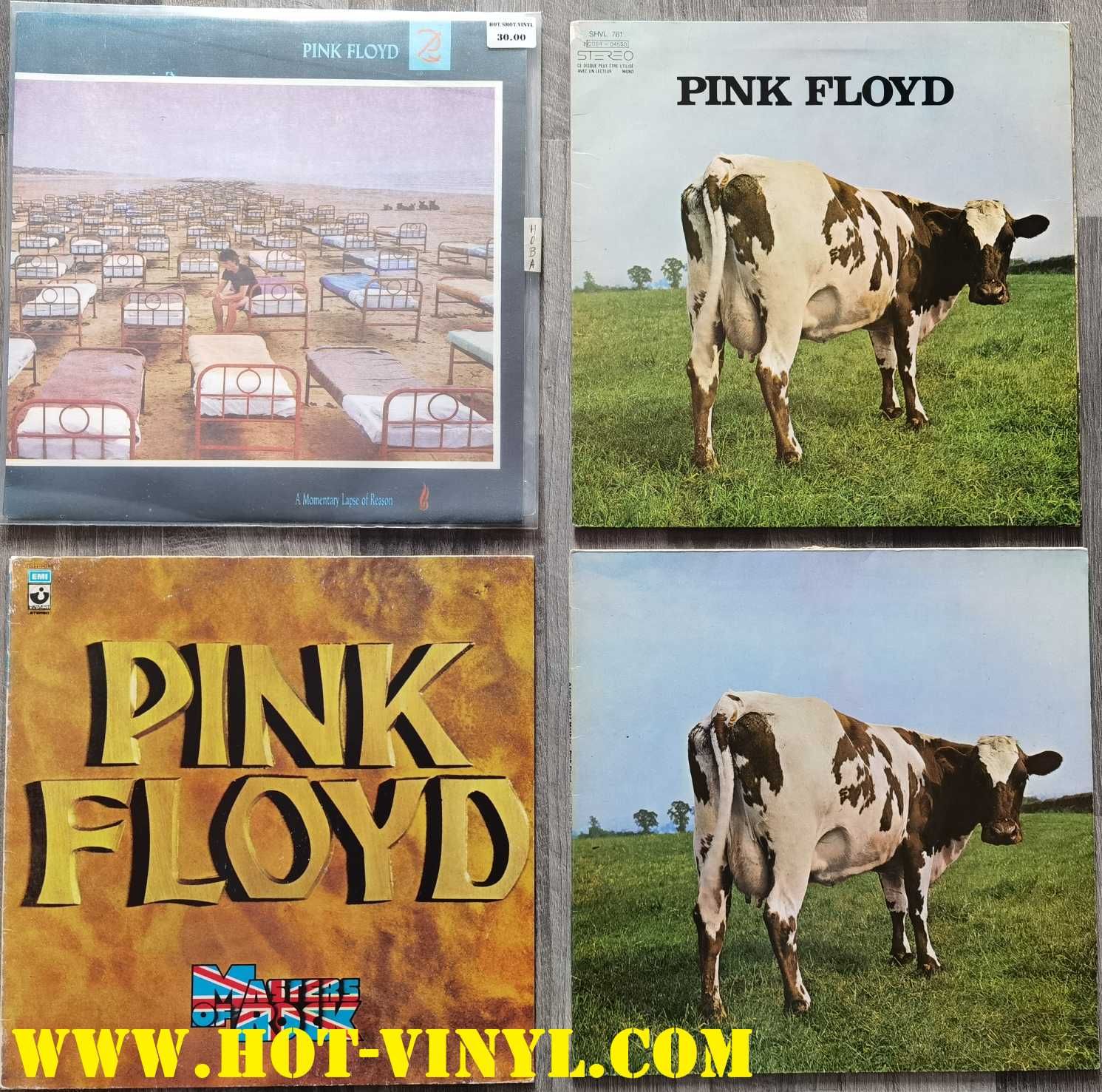 Грамофонни плочи на Pink Floyd,David Gilmour и Roger Waters