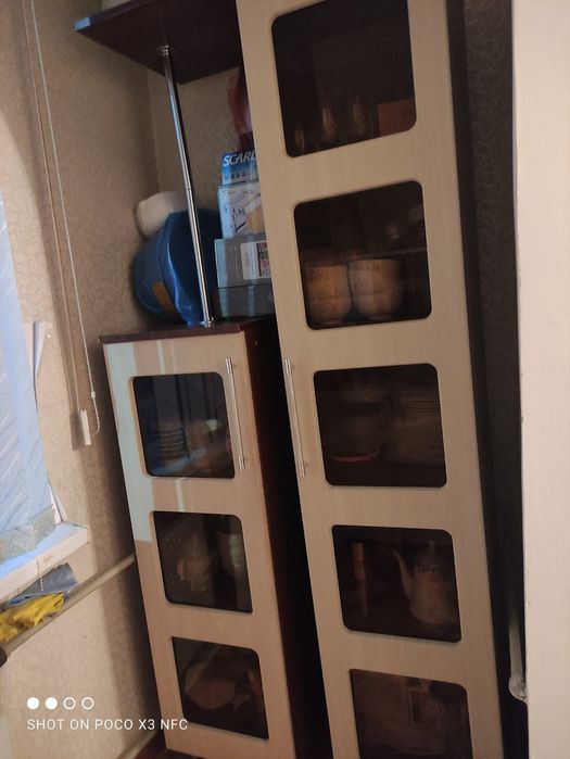 Отдам даром Стенка горка цвет коричневый комбинированный в разобранном