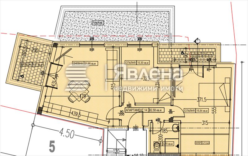 Продава се Тристаен апартамент в Варна, Колхозен пазар - 106 кв.м за 1306 €/кв.м - Снимка #1