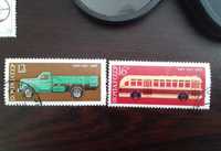 Пощенски марки с техника