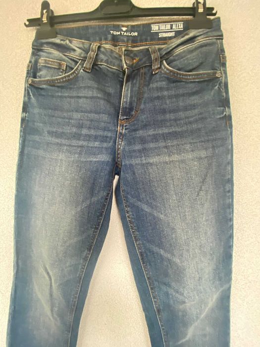 Blugi/Jeans dama, Tom Tailor, blue clasic, straight fit, S/26
