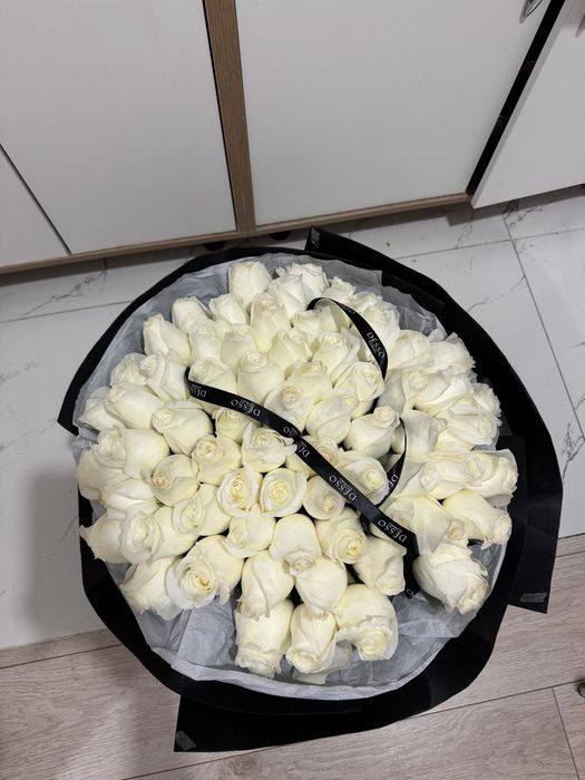 Цветы Свежий букет от дессо 72 шт