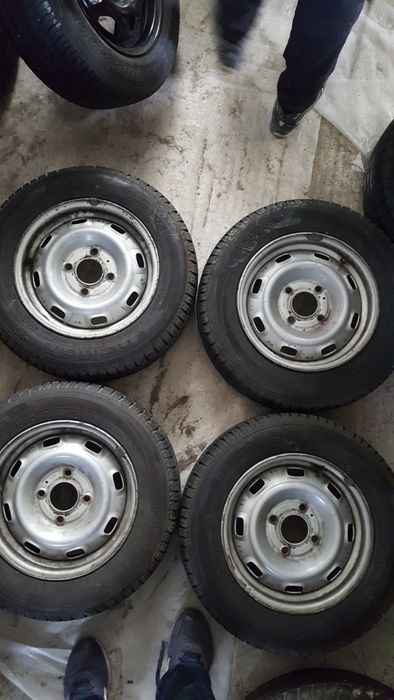 Железни джанти за пежо 4х108 с гуми 165 70 13