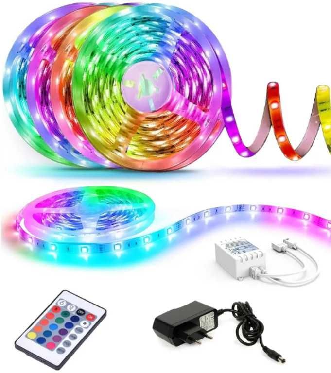 Светодиодная лента RGB 5 метров, 12V, 60 Leds/m, LED SMD 5060