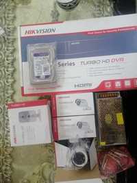 Продам видеокамеры Hikvision комплект и Монтажные работы