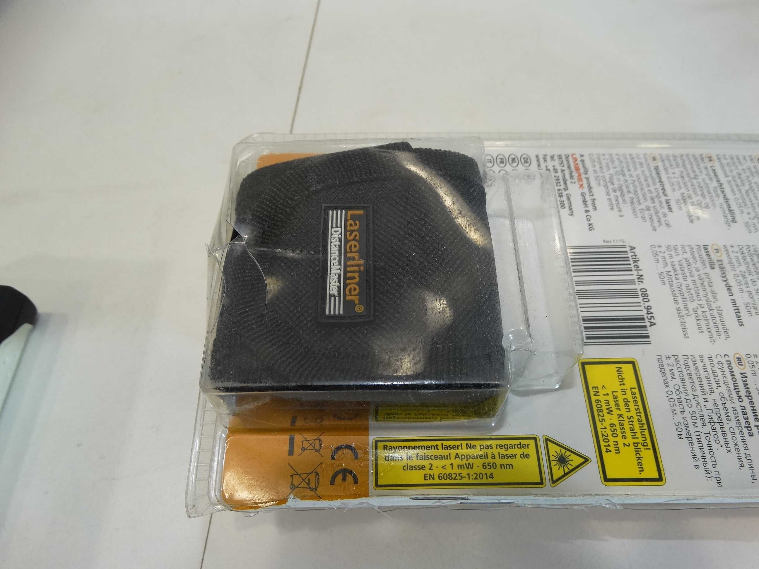 Лазерна ролетка Distance Master Pocket- LaserLiner - 50 m