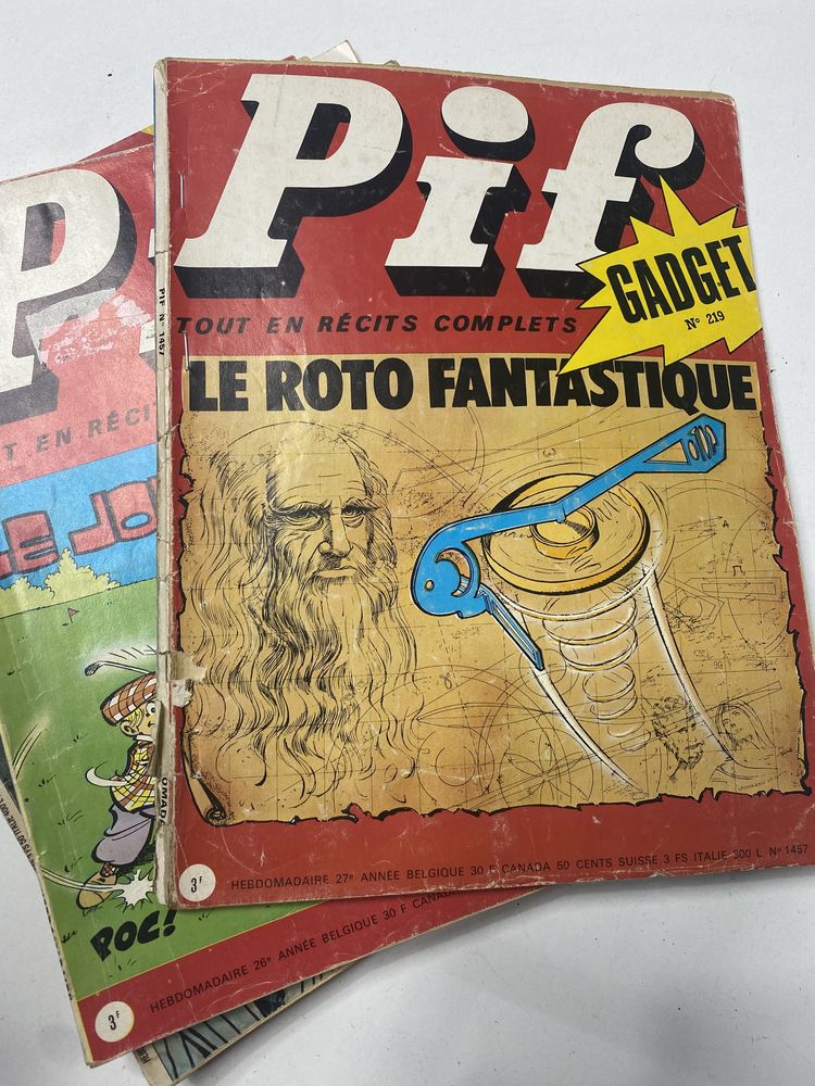 Reviste Pif  frantuzesti vintage de colectie