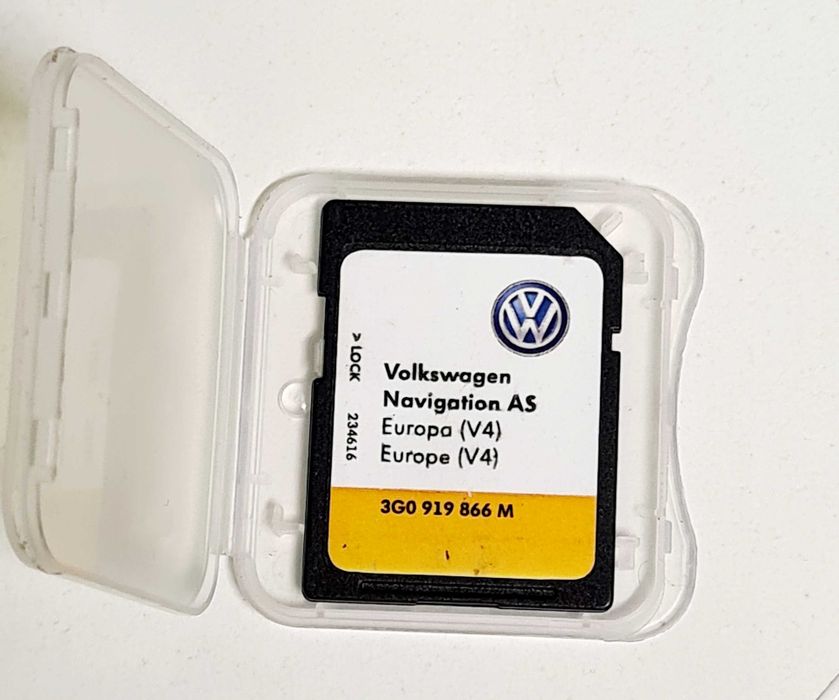 SD карта за навигация VW volkswagen с последен update