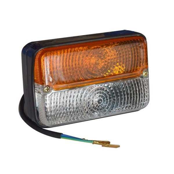 Lampa de semnalizare fata tractoare John Deere, Massey Ferguson, Ford