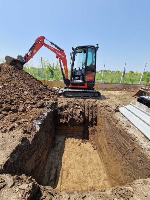 excavator de inchiriat, ilfov - branesti