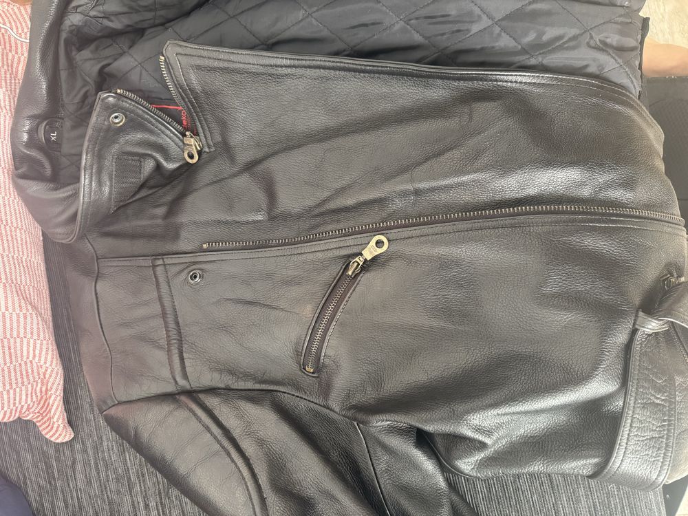 Geacă piele moto Modeka Roadwear 59, mărimea XL