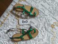 Sandale D&G Dolce&Gabbana 37 piele