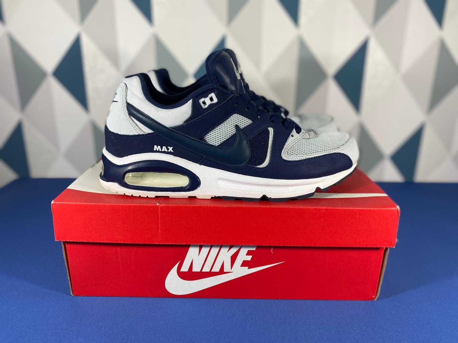 Adidași Nike Air Max Command Bleumarin & Alb Bărbați-43