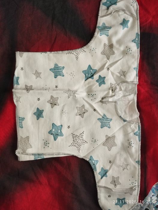 Рубашка доя новорождённого